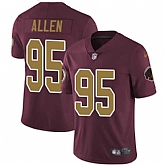 Nike Washington Redskins #95 Jonathan Allen Burgundy Red Alternate NFL Vapor Untouchable Limited Jersey,baseball caps,new era cap wholesale,wholesale hats